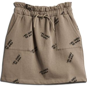 SOMETIME SOON Rok  brokaat / aardetinten / zwart