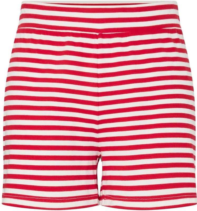 Pcdonna - Mw Rib Shorts - Sweatshort - Lichtgewicht - Soepelvallende Pasvorm