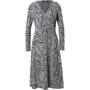 Wallis Jurk  grijs / zwart