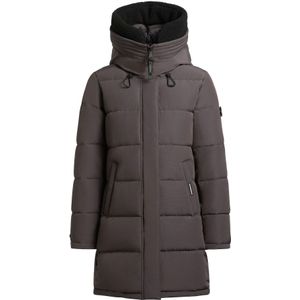 khujo Wintermantel 'Kelsi'  donkergrijs