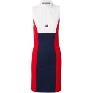 Tommy Jeans Jurk  navy / rood / wit
