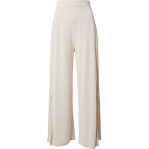 ABOUT YOU - Broek 'Caro' - Crème - Wide Leg - High Waist