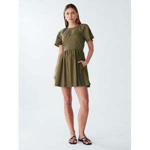 Willa Jurk 'Glen'  olijfgroen