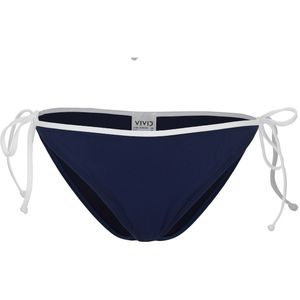 VIVID Bikinibroek 'Mix&Match'  marine / wit