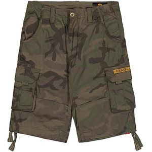 Alpha Industries - Jet Camo Short - Cargobroek - Kaki - Katoen