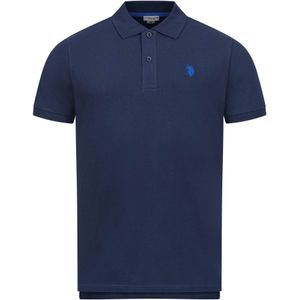 U.S. POLO ASSN. Shirt  navy / royal blue/koningsblauw