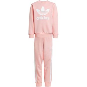 ADIDAS ORIGINALS Joggingpak 'Adicolor'  rosé / wit