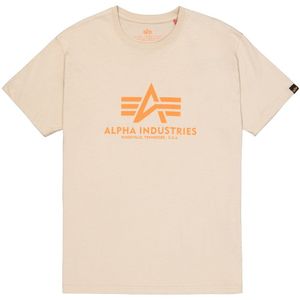ALPHA INDUSTRIES Shirt  lichtbeige / lichtoranje