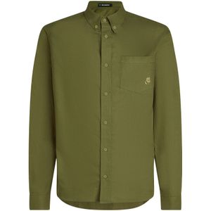 Karl Lagerfeld Overhemd  olijfgroen