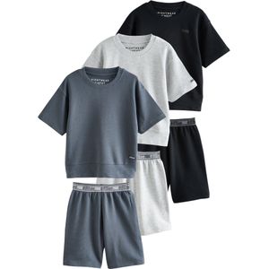 Next Nachtkledij  marine / grijs gemêleerd / zwart