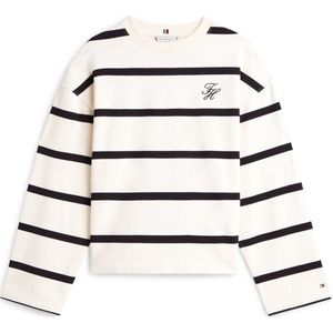 TOMMY HILFIGER Sweatshirt  ecru / zwart