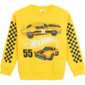 Cool Club Sweatshirt  citroen / lichtoranje / zwart / wit