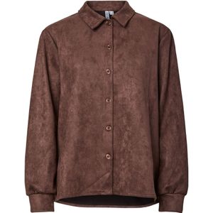 PIECES Blouse 'PCObina'  bruin