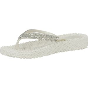ILSE JACOBSEN Teenslipper 'Cheerful08M'  lichtbeige