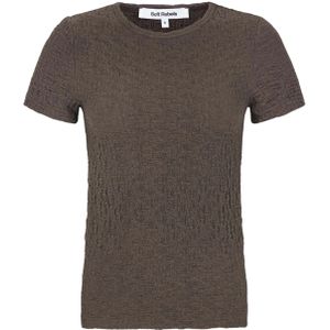 Soft Rebels Shirt 'Gizelle '  donkerbruin