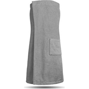 normani Badjas kort 'Mardin'  grijs