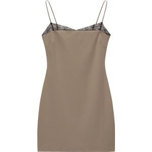 Pull&Bear Zomerjurk  bruin / zwart