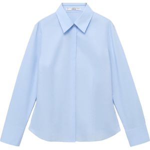 MANGO Blouse 'SOFIA'  lichtblauw