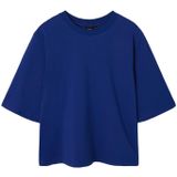 T-shirt - Effen - Jersey - Ronde Hals - Wijde Pasvorm