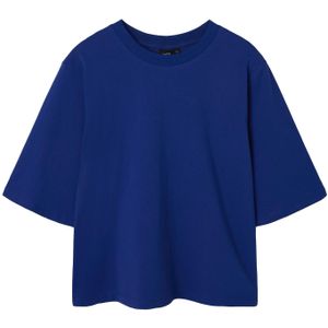 T-shirt - Effen - Jersey - Ronde Hals - Wijde Pasvorm