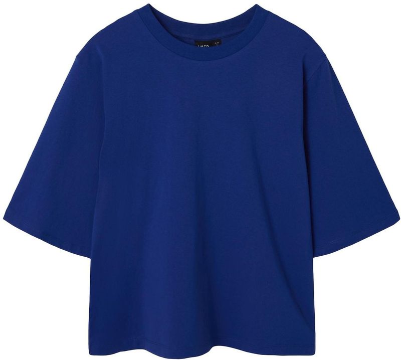 T-shirt - Effen - Jersey - Ronde Hals - Wijde Pasvorm