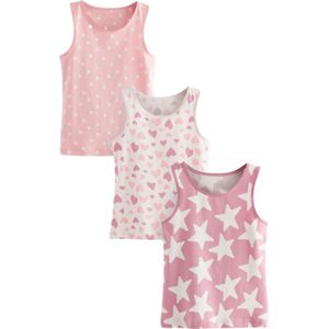 Next Top  roze gemêleerd / wit