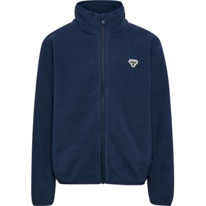 Hummel - hmlJR Fleece Zip Jacket BEE - Fleecejack - Donkerbruin