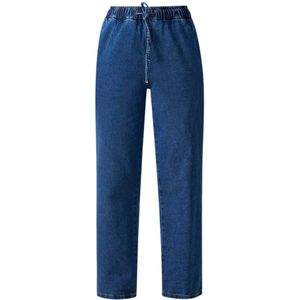 Touche Prive Chino  blauw denim