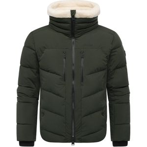 STONE HARBOUR Winterjas 'Ansello XX'  donkergroen