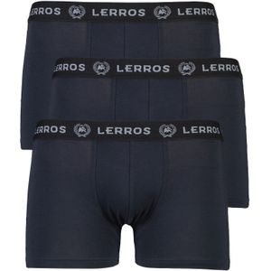 LERROS Boxershorts  nachtblauw / zwart / wit