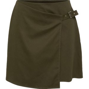 Vero Moda Petite Rok 'VMGIGI'  olijfgroen