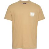 Shirt - Jersey - Ronde Hals - Normale Pasvorm - Kwartmouw - Logoprint