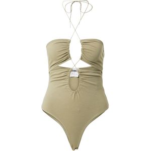 ABOUT YOU x Alina Eremia Shirt body ' Marisa'  olijfgroen