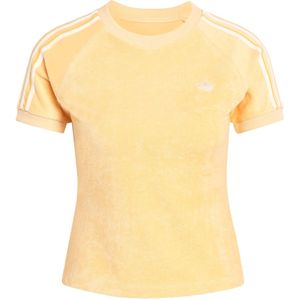 ADIDAS ORIGINALS Shirt 'Cali'  lichtoranje / wit