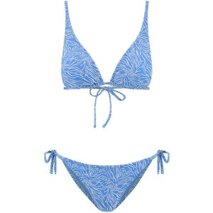 Shiwi Bikini 'Amy'  azuur / wit