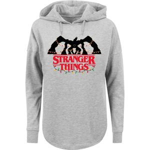 F4NT4STIC Sweatshirt  grijs / rood / zwart