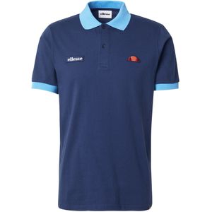 ELLESSE Shirt 'Lessepsia'  hemelsblauw / donkerblauw / oranje / wit