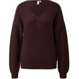 QS Trui  aubergine