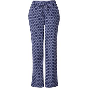 WLD Broek 'Open'  navy / smoky blue / wit