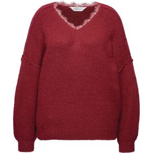 Studio Untold Trui  karmijnrood