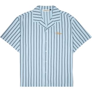 Prohibited Overhemd 'Bahama'  navy / lichtblauw / goud