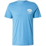 s.Oliver Shirt  lichtblauw / wit