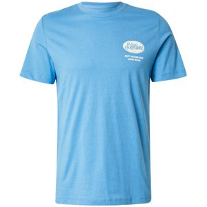 s.Oliver Shirt  lichtblauw / wit