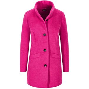 Goldner - Wintermantel - Pink - Gewatteerde Jas - Klassieke Mantel