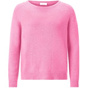 Rich & Royal - Gebreide Pullover - Dames - Materiaalmix met Alpaca - Regular Fit - Ribboorden
