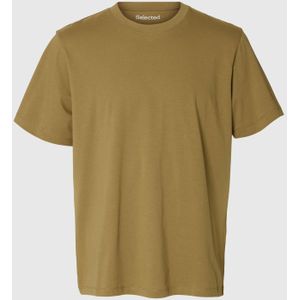 SELECTED Shirt 'SLHASPEN'  kaki