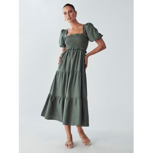 Willa Jurk 'Suzi'  donkergroen