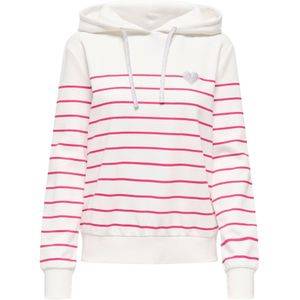 ONLY Sweatshirt 'ONLADELLE'  pink / zilver / wit