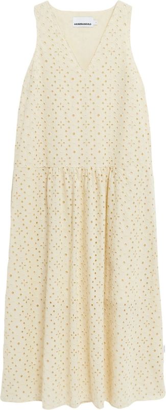 ARMEDANGELS - Livalaa Broidery - Damesjurk - Diepe V-hals - Mouwloos