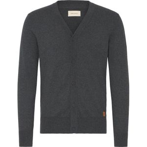 BLEND Gebreid vest ' BHFinex '  grijs